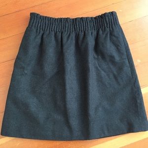 J.Crew Wool Pull-On Mini Skirt (0)